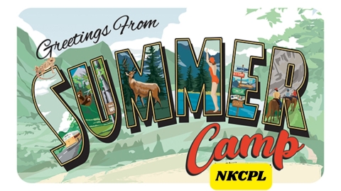 greetings from summer camp graphic 