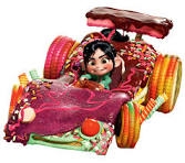image of a candy car from the movie wreck it ralph 