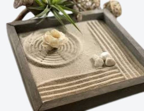 Image of a mini zen garden 